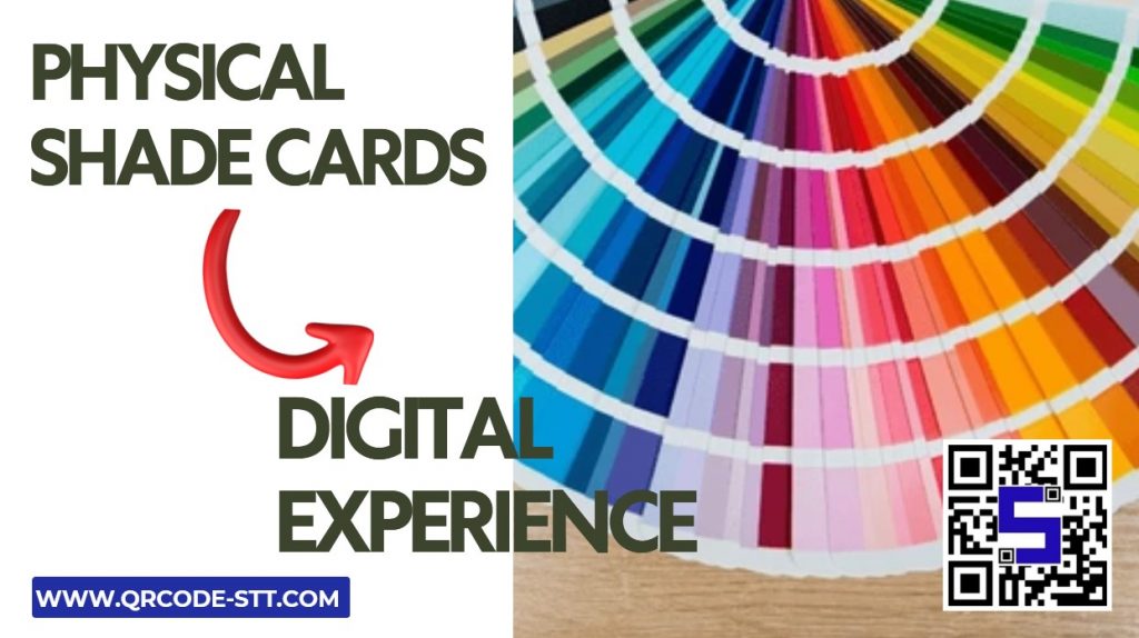 STT QR Code with fabric shade card